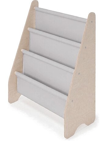 Bibliothèque enfant mamoi en bois & tissu 52×25×63 cm