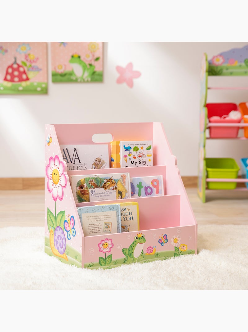 Bibliothèque Enfant Meuble Rangement, 48cm, Rose Rose - Kiabi