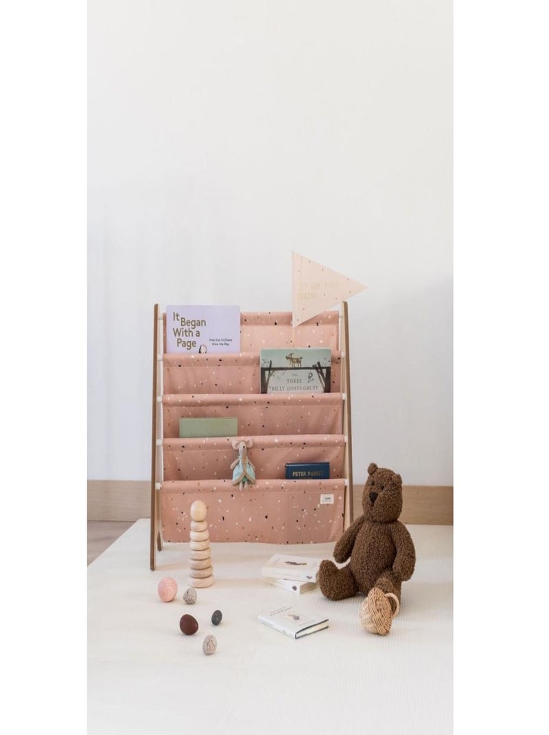 Bibliothèque enfant Terrazzo argile Rose - Kiabi