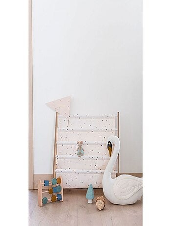 Bibliothèque enfant Terrazzo crème
