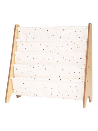Bibliothèque enfant Terrazzo crème