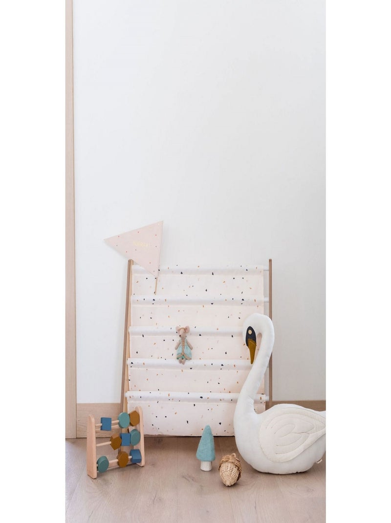 Bibliothèque enfant Terrazzo crème Beige - Kiabi