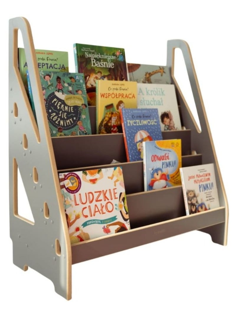 Bibliothèque Maxi Montessori Gris - Kiabi