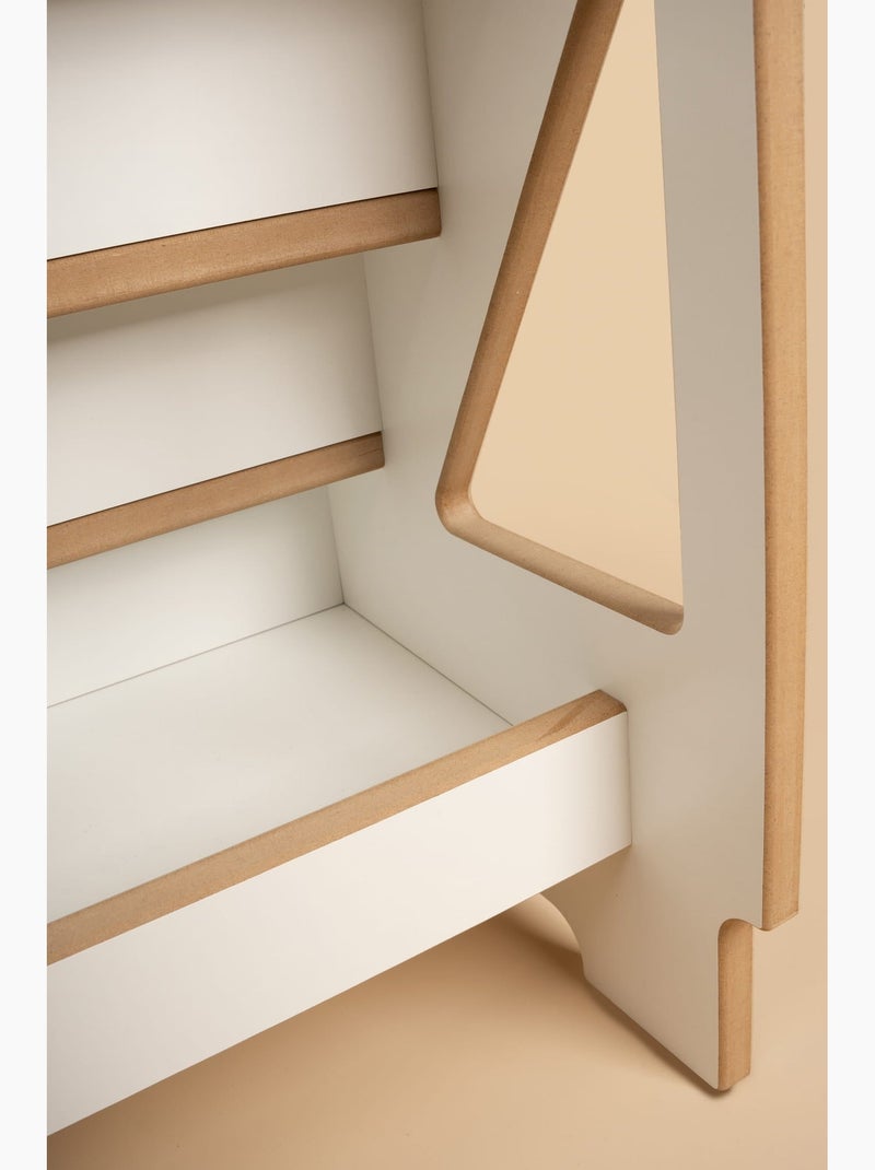 Bibliothèque mini montessori Blanc - Kiabi