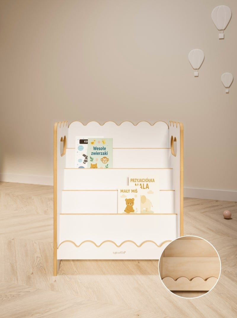 Bibliothèque Montessori BUBBLE MINI Blanc - Kiabi