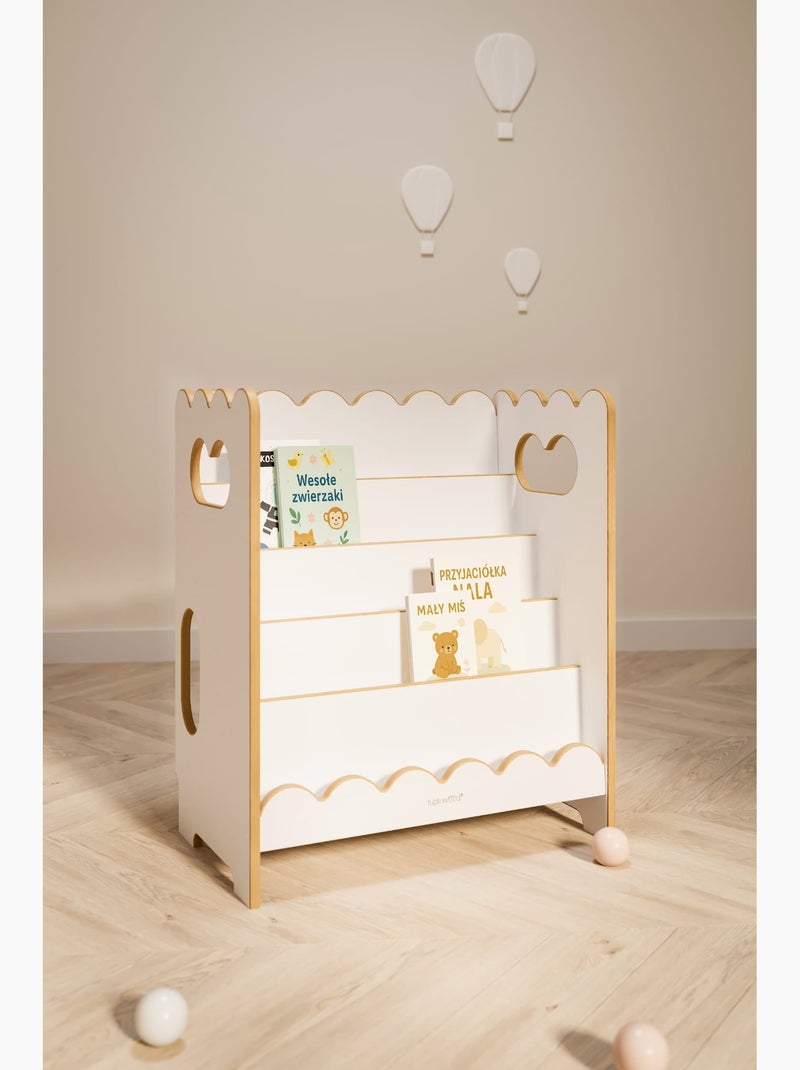 Bibliothèque montessori bubble mini Blanc - Kiabi