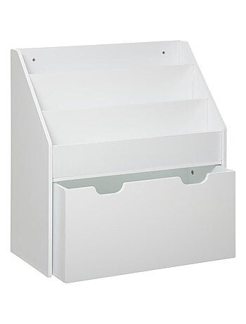Bibliothèque Montessori enfant avec rangement