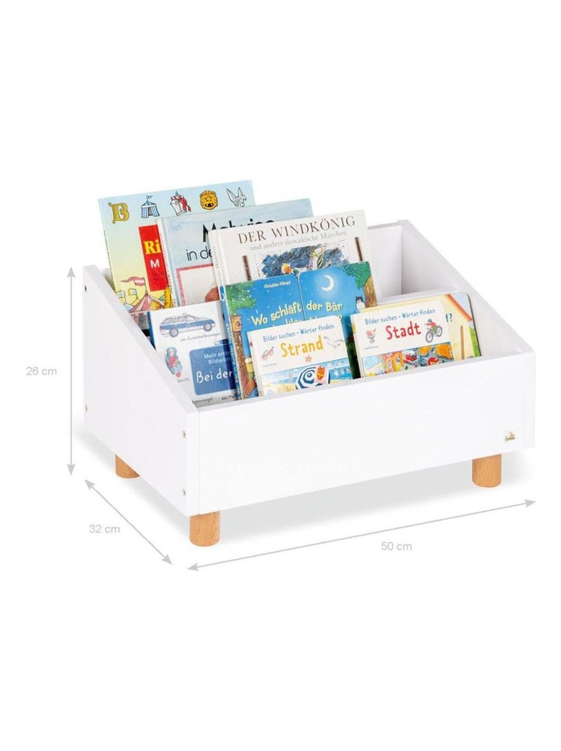 Bibliothèque pour enfants Ando blanc Beige - Kiabi