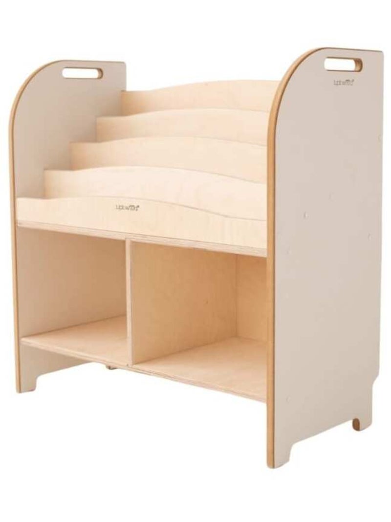 Bibliothèque Smart Montessori Blanc - Kiabi