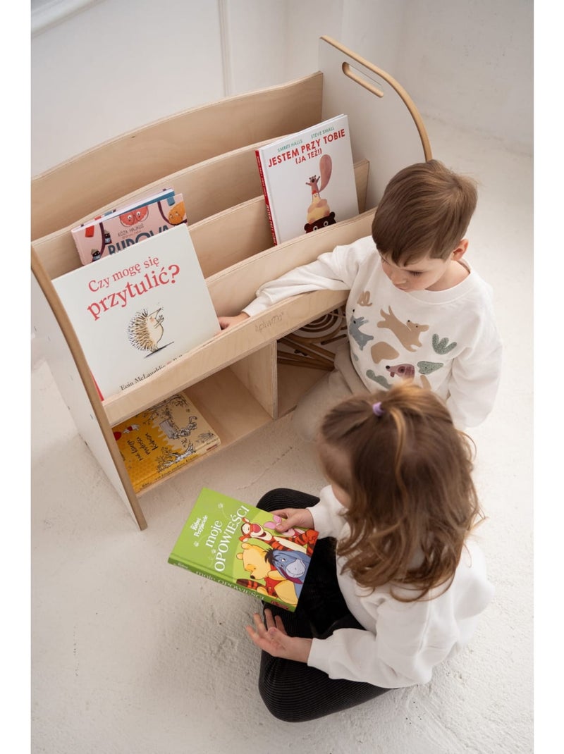 Bibliothèque smart montessori Gris - Kiabi