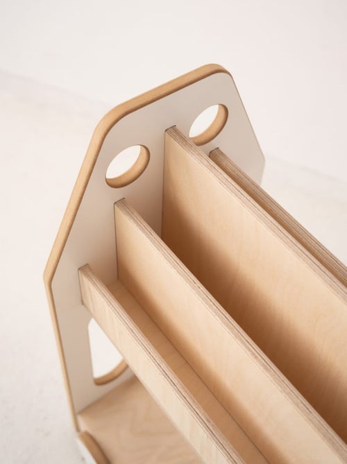 Bibliothèque voiture Montessori - Kiabi