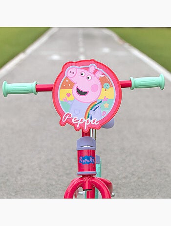 Bicyclette peppa pig sans pédales et réglable en hauteur max. 20 kg