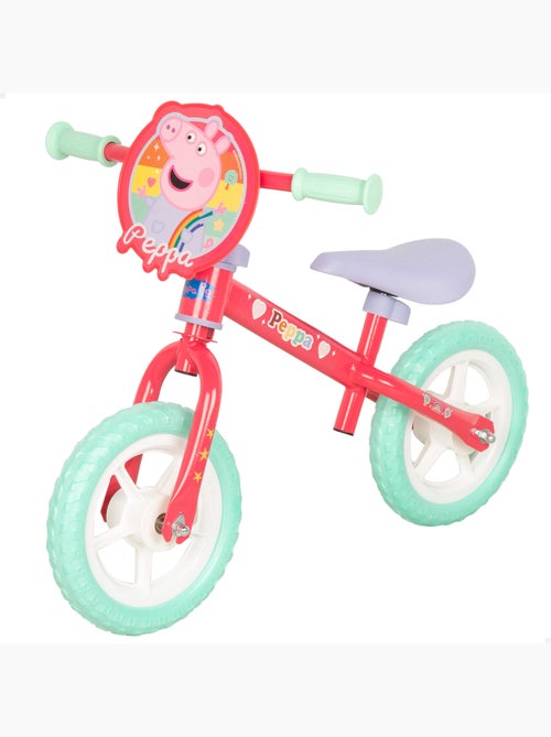 Bicyclette peppa pig sans pédales et réglable en hauteur max. 20 kg - Kiabi