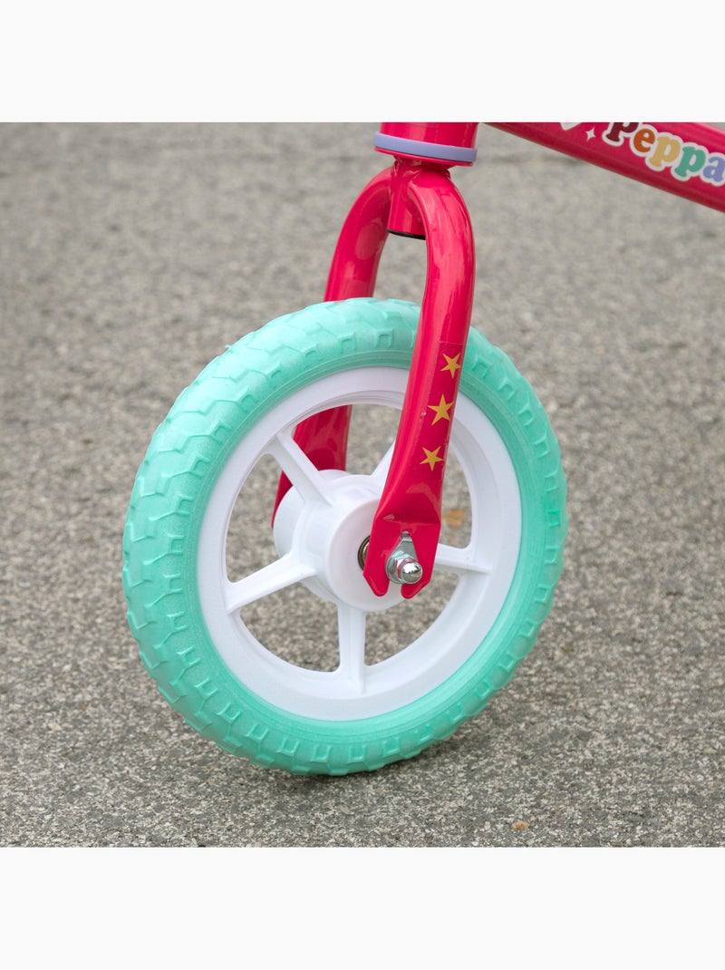 Bicyclette peppa pig sans pédales et réglable en hauteur max. 20 kg N/A - Kiabi