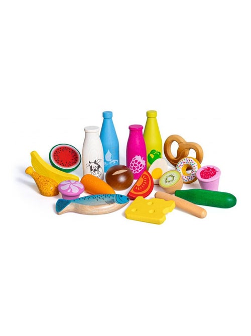 Big Box Junior - 20 aliments en bois - Kiabi