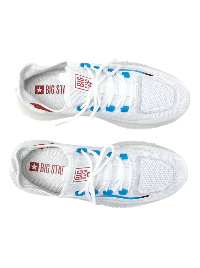 Big Star - Baskets motif/style logo Blanc - Kiabi