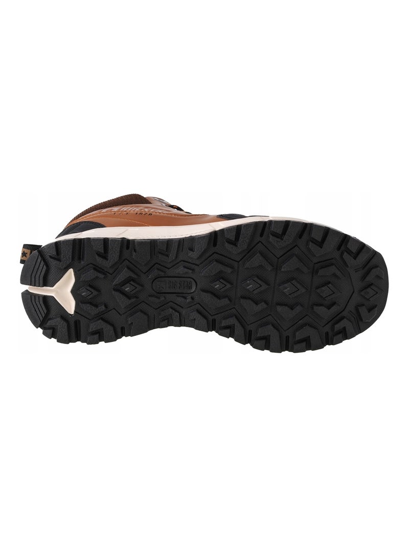 Big Star - Bottines de randonnée Marron tabac - Kiabi