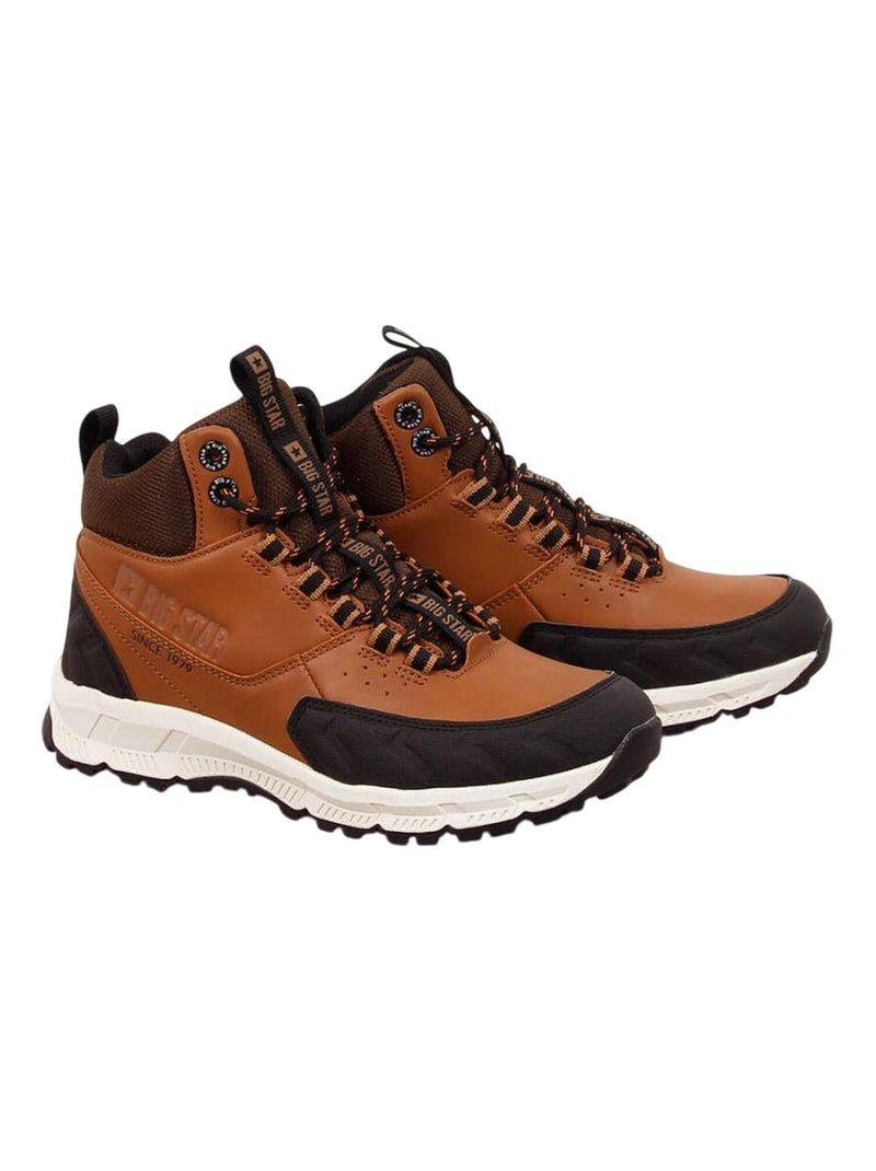 Big Star - Bottines de randonnée Marron tabac - Kiabi