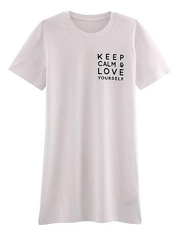 Big t-shirt KEEP CALM - Pomm'Poire