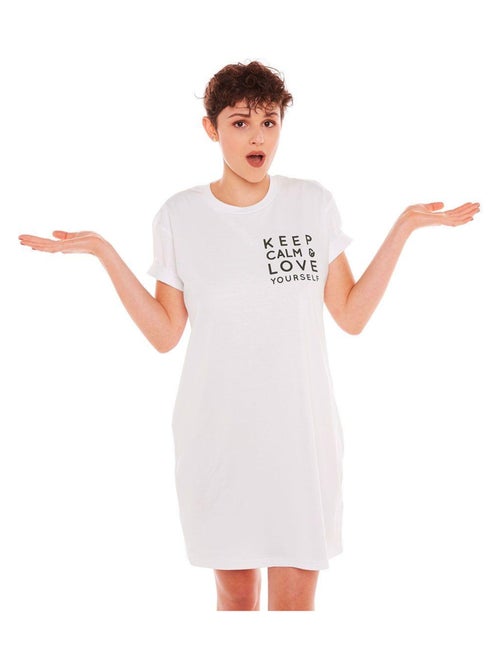 Big t-shirt KEEP CALM - Pomm'Poire - Kiabi