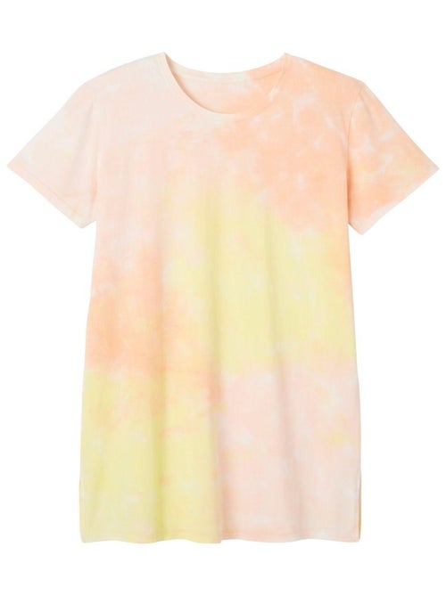 Big tee imprimé tie & dye WOODSTOCK - Camille Cerf & Pomm'Poire - Kiabi