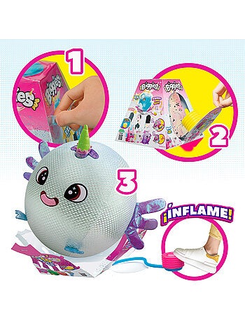 Biggies peluche gonflable xxl ajolote brillante xxl