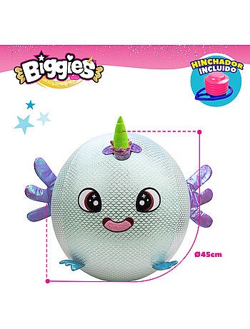 Biggies peluche gonflable xxl ajolote brillante xxl