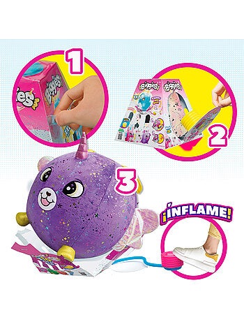 Biggies peluche gonflable xxl ajolote brillante xxl