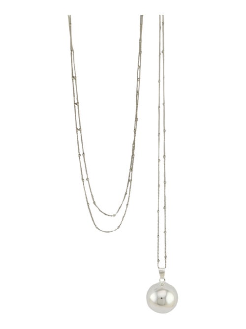 Bijou de grossesse Bola avec chaîne - Classique Argent - Kiabi