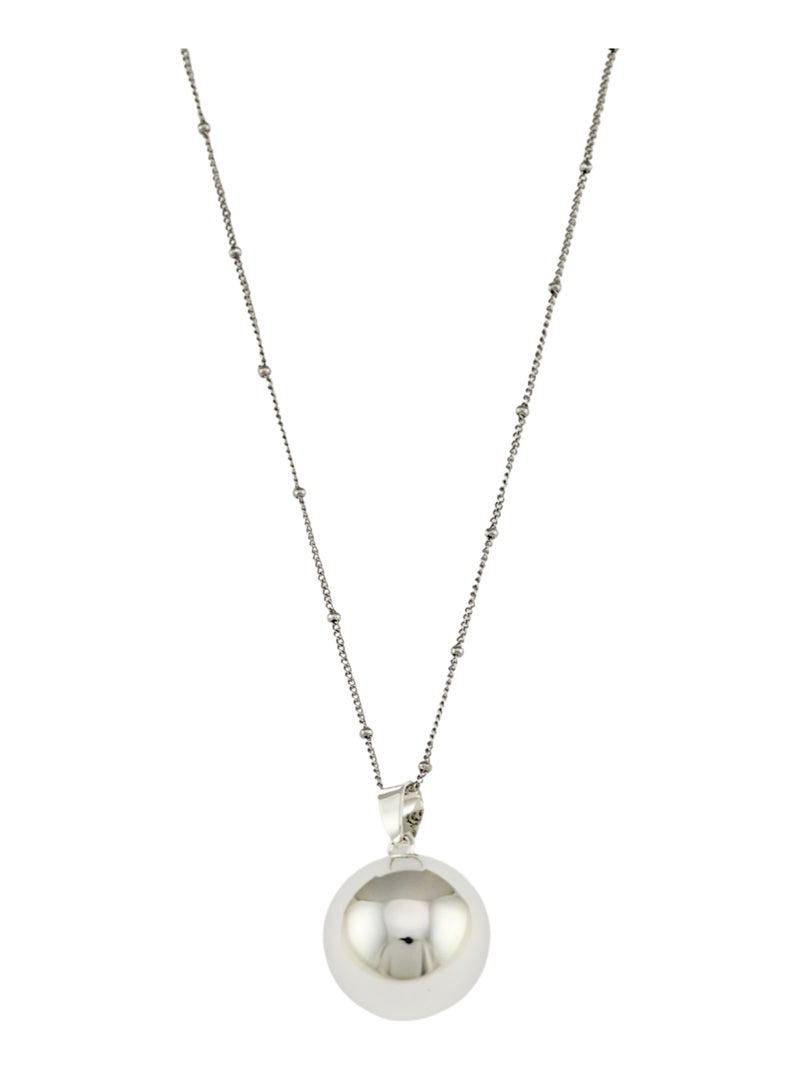 Bijou de grossesse Bola avec chaîne - Classique Argent Argent - Kiabi