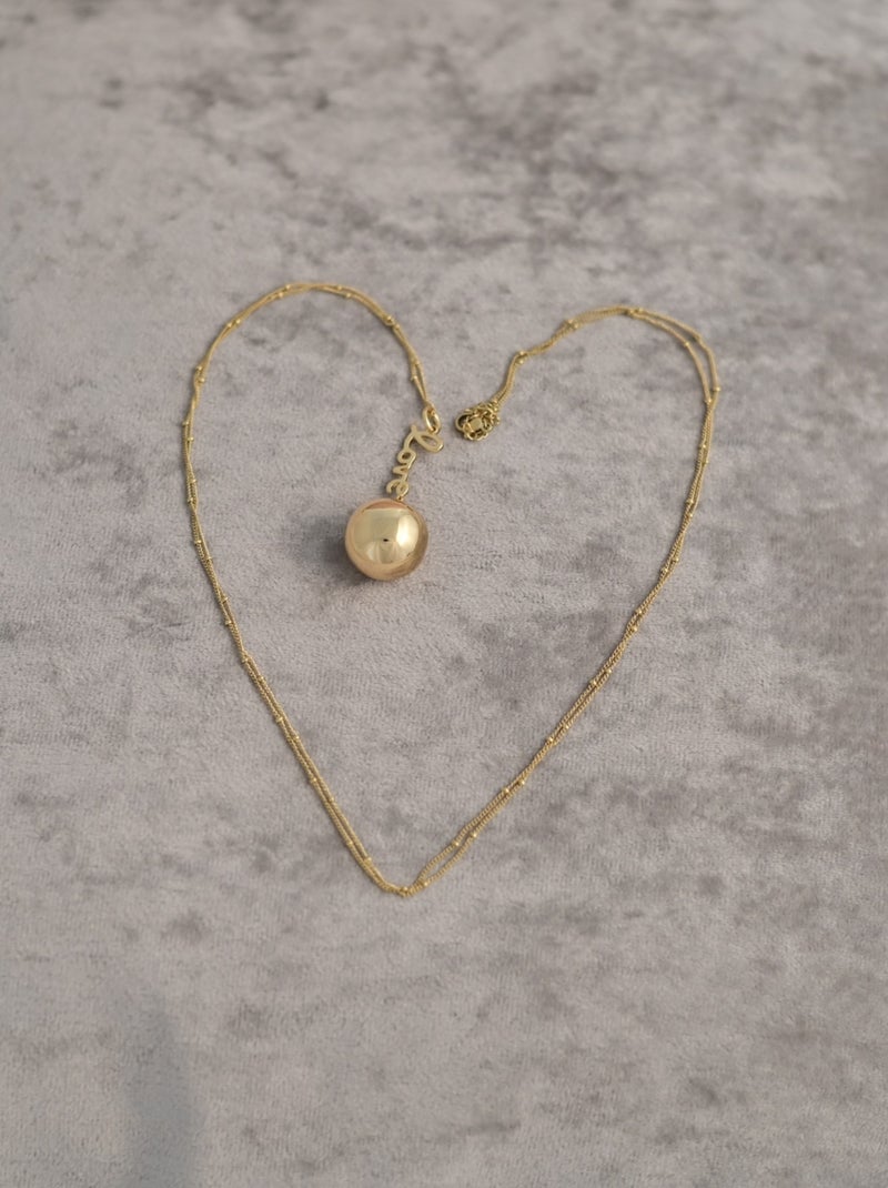 Bijou de grossesse Bola avec chaîne - Love Or Or - Kiabi