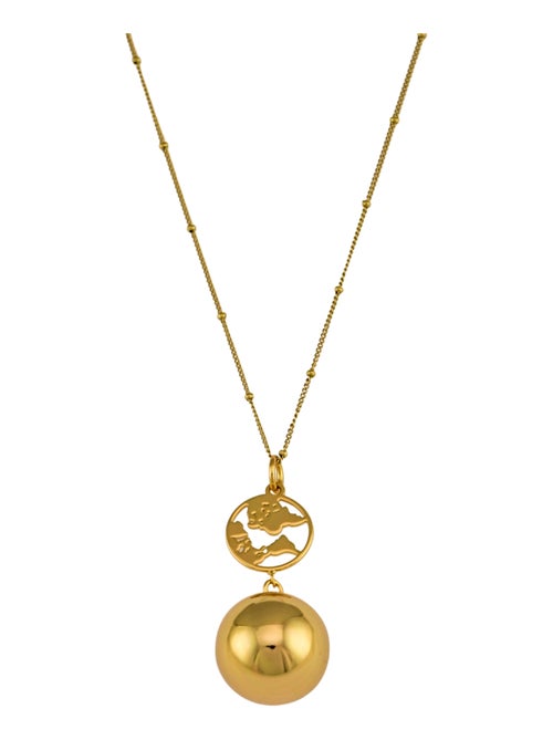 Bijou de grossesse Bola avec chaîne - Terre Or - Kiabi