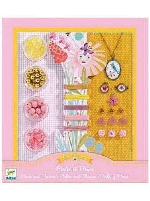 Bijoux A Creer Perles Et Fleurs - Kiabi