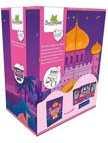 Bijoux box - sycomore - ma boîte à bijoux et charms - dès 7 ans