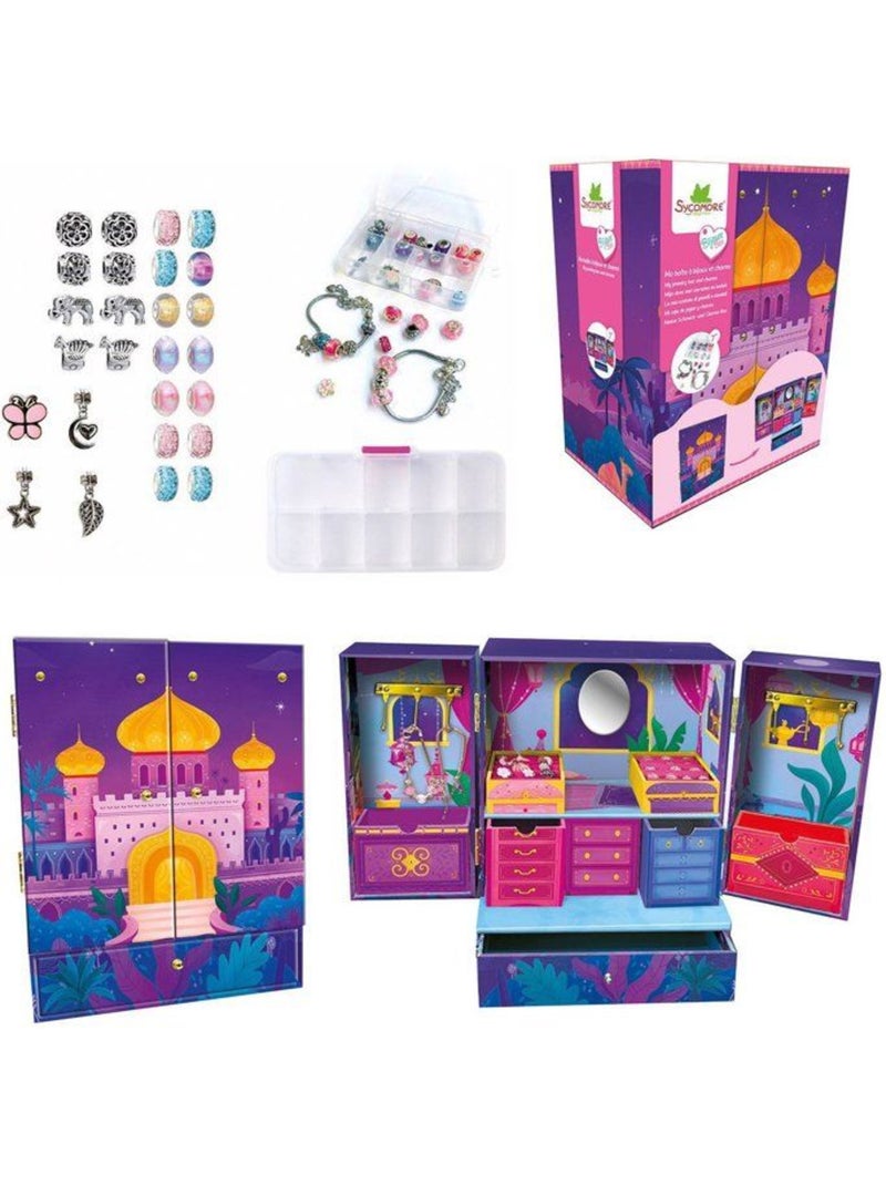 Bijoux box - sycomore - ma boîte à bijoux et charms - dès 7 ans N/A - Kiabi