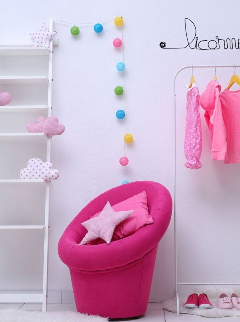 Bijoux de mur - Lot FÉÉRIQUE en fil de fer à accrocher au mur - Fée Licorne Magie Princesse Noir Noir - Kiabi