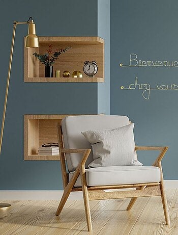 Bijoux de mur - Message fil de fer - Bienvenue chez vous