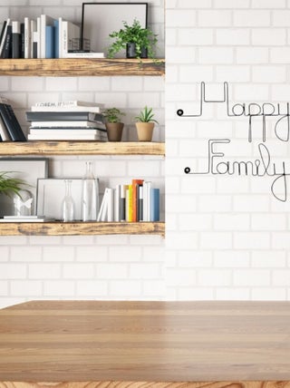 Bijoux de mur - Message fil de fer -  Happy Family