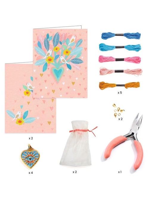 Bijoux duo bracelets Amitiés et Cœurs - Kiabi