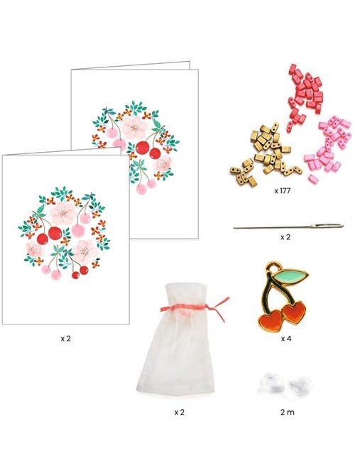 Bijoux duo bracelets Tila et Cerises - Kiabi