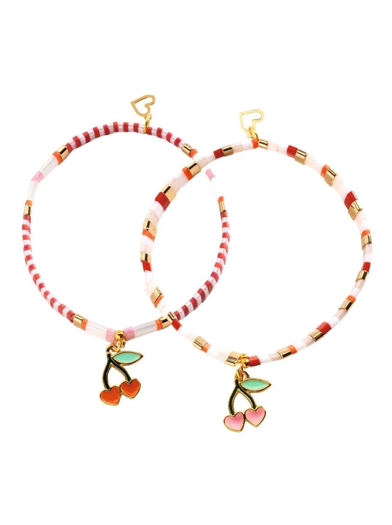 Bijoux duo bracelets Tila et Cerises N/A - Kiabi