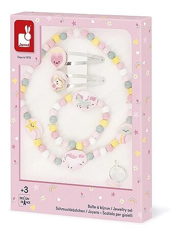 Bijoux en bois Licorne