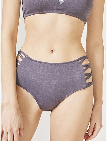 Biker heat bas de bikini taille haute penti