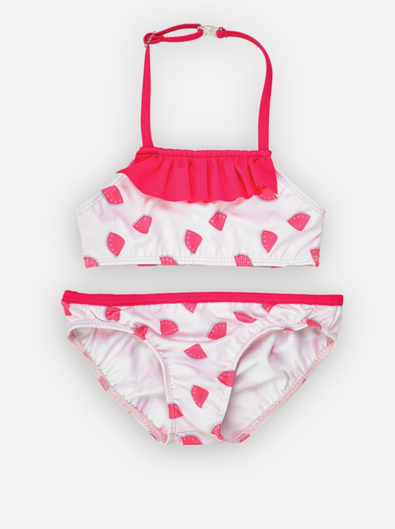 Bikini à imprimé pastèque Bahamas Archimède Rose - Kiabi