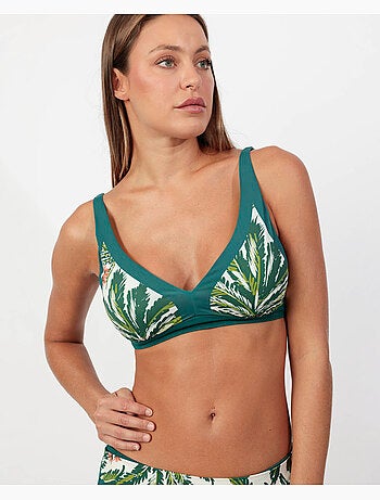 Bikini ADMAS pour femme à motif de palmiers