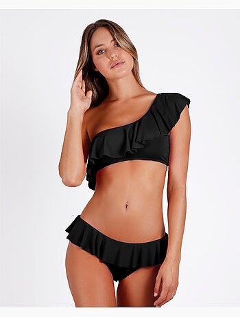 Bikini asymétrique à volants pour femme ADMAS
