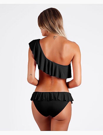 Bikini asymétrique à volants pour femme ADMAS