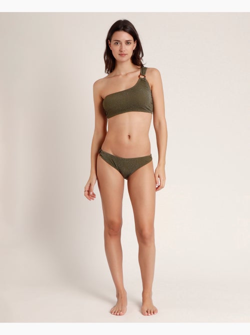 Bikini asymétrique ADMAS Shiny Paradise pour femme - Kiabi