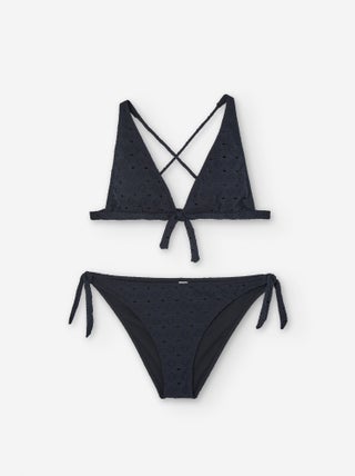Bikini avec Broderie Anglaise
