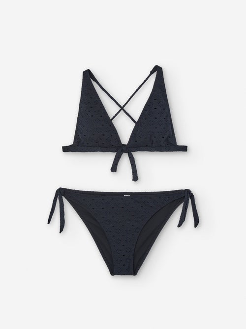 Bikini avec Broderie Anglaise - Kiabi